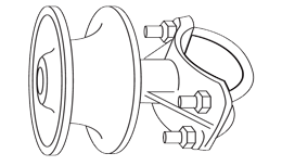 CantileverGateRollers-DuctileIron