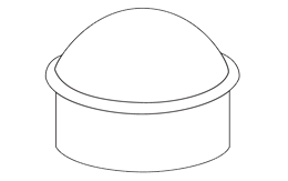 PressedSteelPostCaps UNIVERSAL DRIVE ANCHOR UNIT